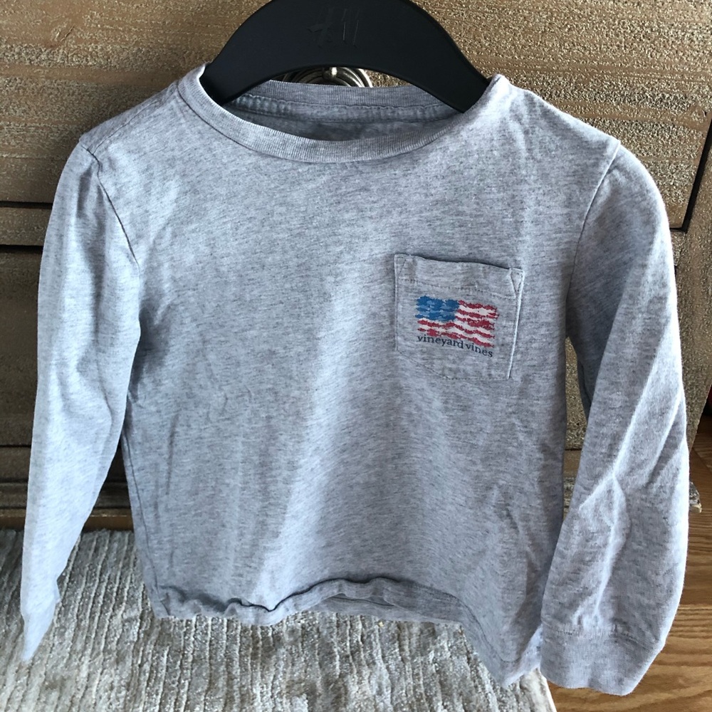 Vineyard Vines cotton long sleeve Tshirt - 3T